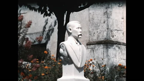 Manuel Lino Bust 1959 Stock Footage 220426173