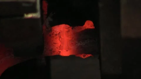 Manufacture of chains Stock Footage 1806677