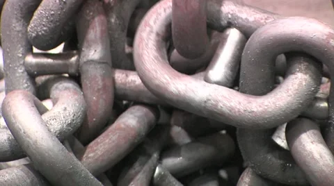 Manufacture of chains Stock Footage 1806781