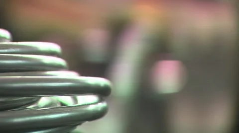 Manufacture of chains Stock Footage 1807476