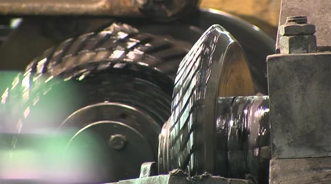 Manufacture of chains Stock Footage 1807504