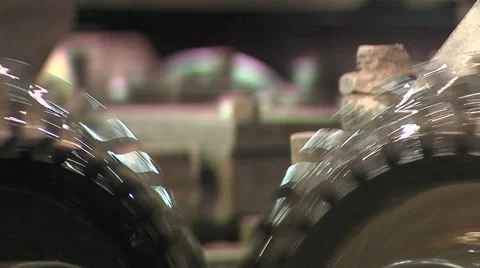 Manufacture of chains Stock Footage 1807552