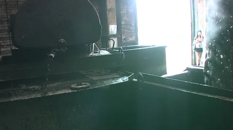 Manufacture of chains Stock Footage 1807794