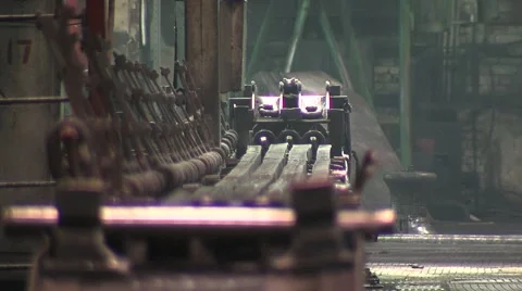 Manufacture of chains Stock Footage 1807900