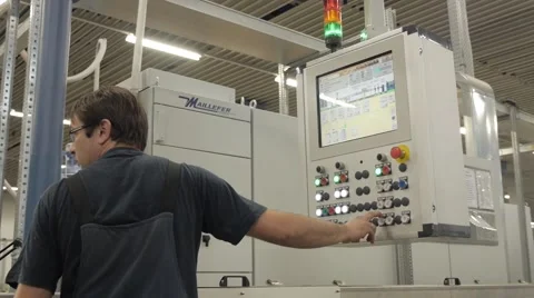 Manufacture of optical cable Video stock 67850399