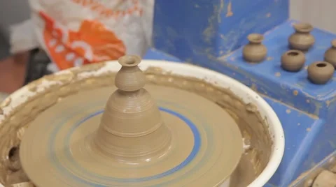 The manufacture of pottery Vídeo Stock 61023890