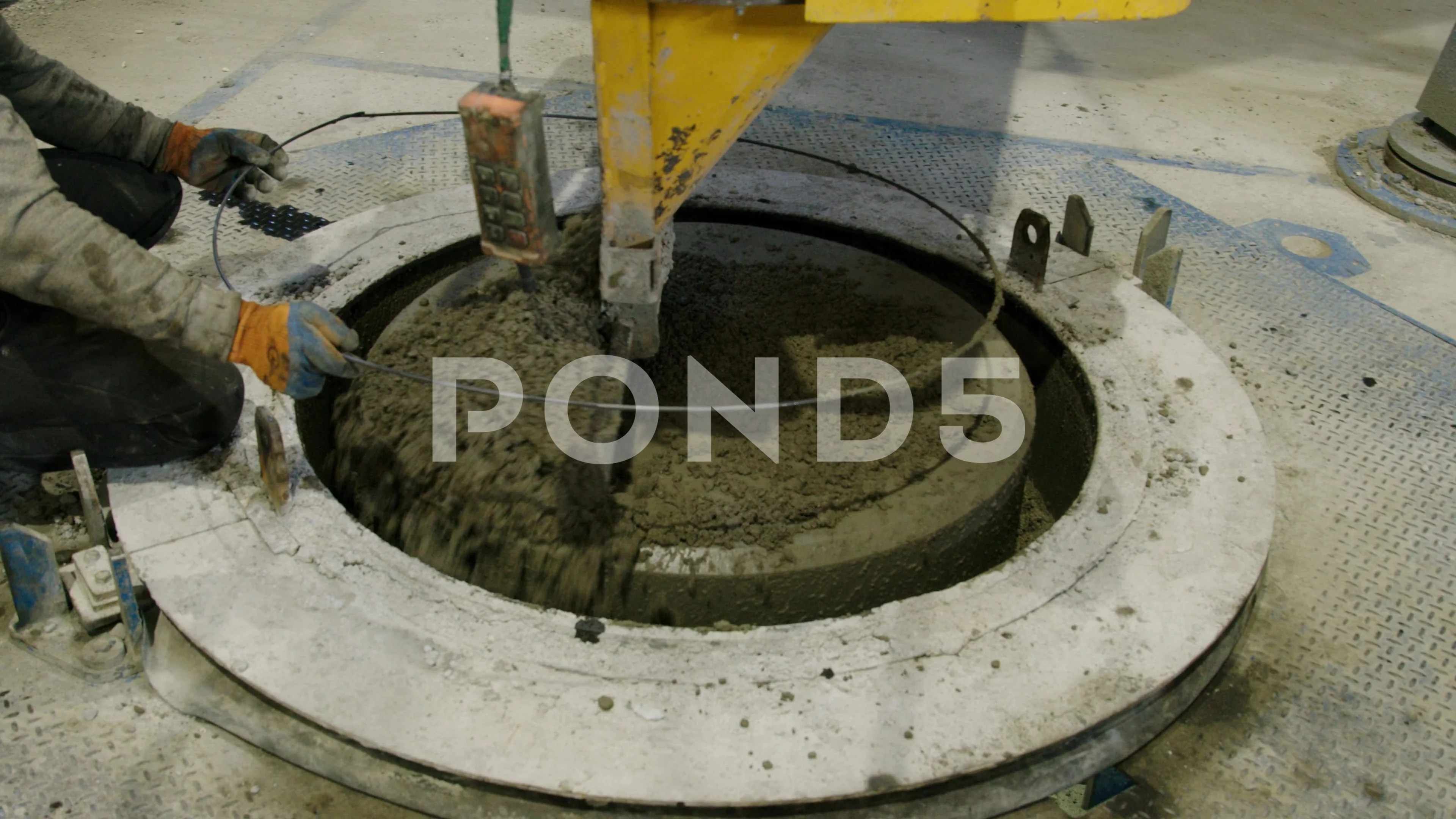 Reinforced Concrete Rings for Well Mounting Stock Photo - Image of  construction, water: 147843616