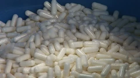 Manufacture of tablets Stock Footage 22225185