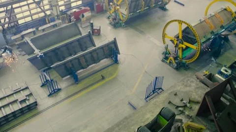 Manufacture of trucks 스톡 동영상 74907982