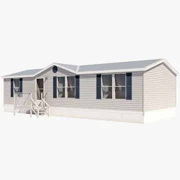 Manufactured House 3D Model