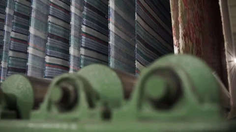 Manufactures industrial textiles - Automatic weavers Видео 72539477