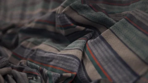 Manufactures industrial textiles - Automatic weavers Vídeo Stock 72540374