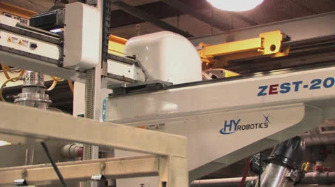 Manufacturing-automated machine 1 Stock Footage 26880136