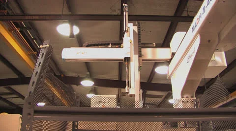 Manufacturing-automated machine 2 Stock Footage 26888627