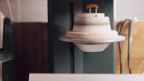 Manufacturing of dentures Stock Footage 229264338