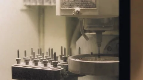 Manufacturing of dentures Stock Footage 229264367