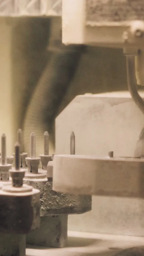 Manufacturing of dentures Stock Footage 229264677