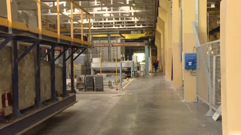 Manufacturing facility Stock Footage 98442773
