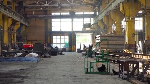 Manufacturing facility Video stock 115727966