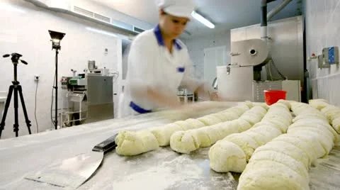 Manufacturing gnocchi Stock Footage 21375329