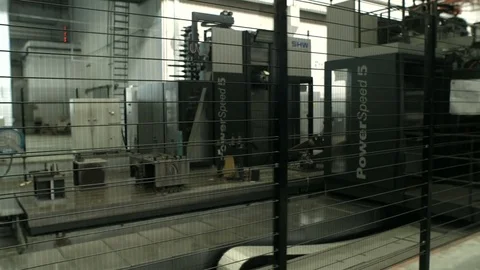 Manufacturing machine Stock Footage 71024093