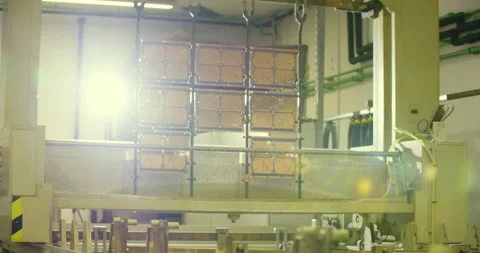 Manufacturing of printed circuit board in Electronics factory, wide shot. Stock Footage 136247117