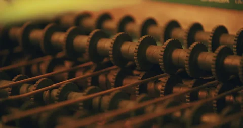 Manufacturing printed circuit board PCB, shallow focus. Stock Footage 136208487