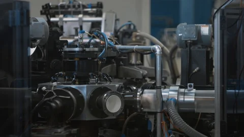 Manufacturing process of paper cup. Pneu... | Stock Video | Pond5