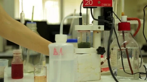 Manufacturing Quality Control Lab Stock Footage 72713915
