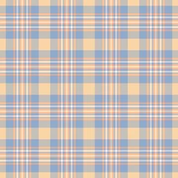 Manufacturing vector seamless fabric, fluffy background pattern plaid. Mode.. Illustrazione stock