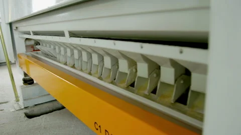 Manufacturing of wheat flour, separators for the production of wheat flour Video stock 60161074