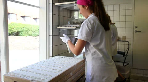 Manufacturing of wine gums Stock Footage 25564112