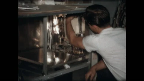 Manufacturing Work 1965 Stock Footage 151427970