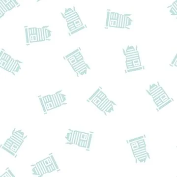 Manuscript ancient glyph vector seamless pattern Stock Illustration