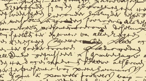 Manuscript Video stock 353645