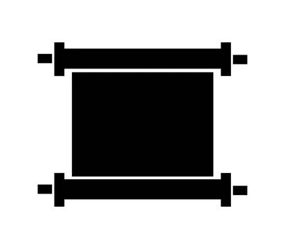 Manuscript icon illustrated in vector on white background manuscript icon ... Stock Photos