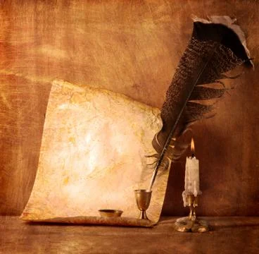 Manuscript Foto stock