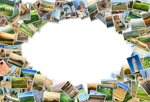 Many (200 items)) different images of Italy from Tuscany - all photos in high Stock Illustration
