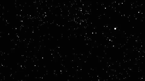 Many abstract small white particles in space, computer generated abstract Stock Footage 144641476