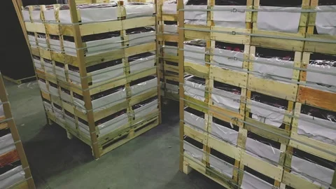 Many apples in boxes Stock-Footage 223211663