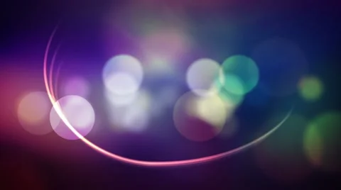 Many balls on a colored stroke animatoin Stock Footage 12747376