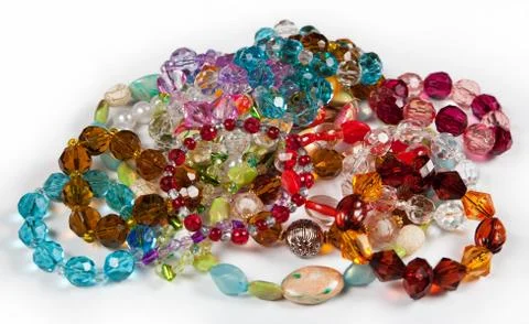 Many beads Stock-Fotos