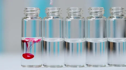 Many blood lab tests are made Stock-Footage 152104546
