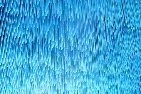 Many blue threads Stock Photos