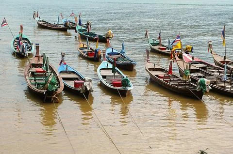 Many boats Stock Photos