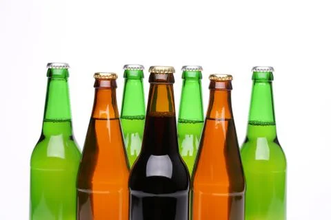 Many bottlenecks Stock Photos