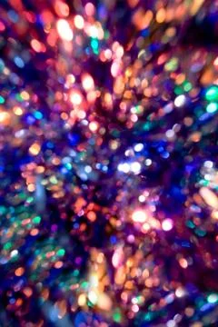 Many bright blurred lights Stock Photos