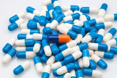 Many capsules Stock Photos
