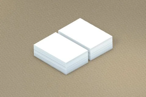 Many cards stack of paper template to presentation Stock Illustration