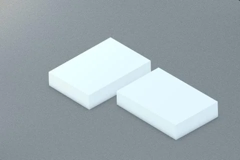 Many cards stack of paper template to presentation Stock Illustration